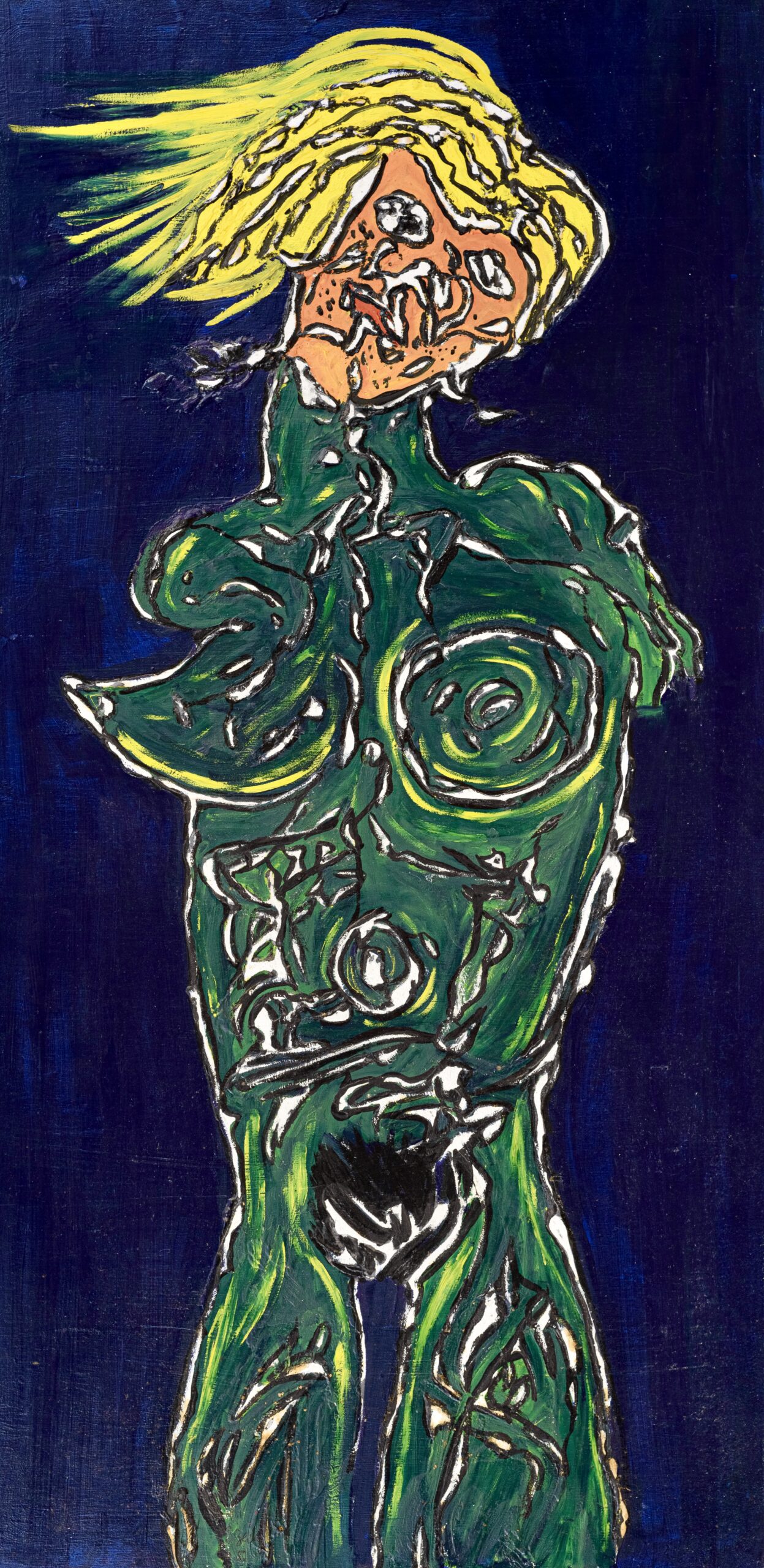 Gert Zech, Malerei, Figur